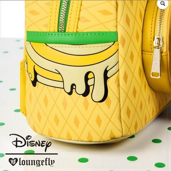 Loungefly Disney Parks Pineapple Swirl Dole Whip Mini Backpack NWT! - Picture 4 of 5